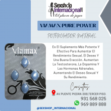 PURE POWER POTENCIADOR DE HIERBASMEJOR VIRILIDADRETARDASEXSHOP